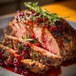 Cranberry Balsamic Roast Beef