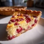 Cranberry Custard Pie
