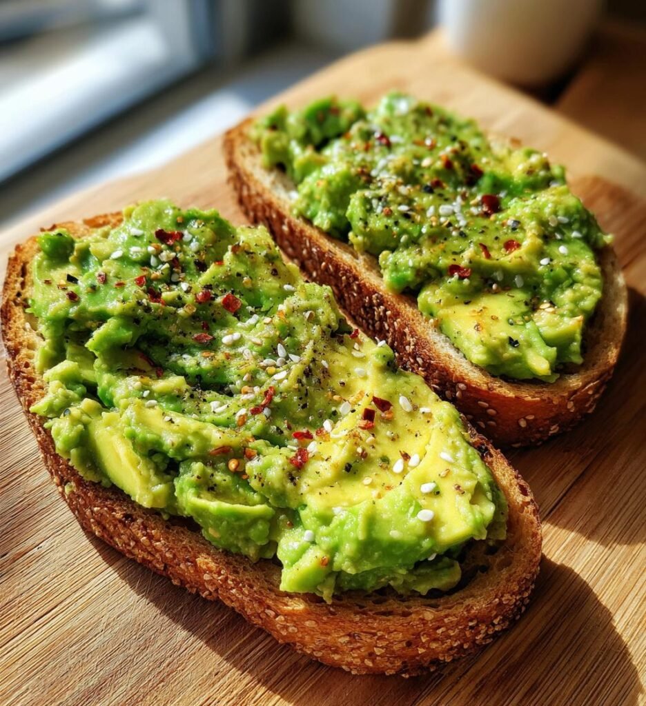 Creamy Cottage Cheese Avocado Toast