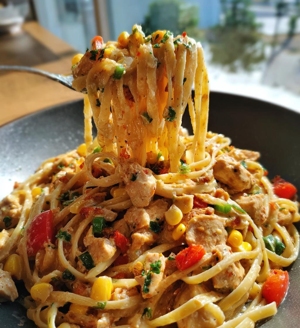 Creamy Cowboy Chicken Linguine - detail 1