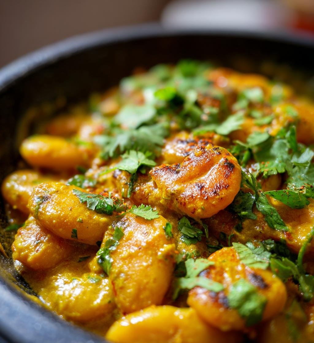 Creamy Curried Butter Beans - detail 1