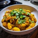 Creamy Curried Butter Beans