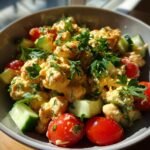 Creamy Tahini Lemon Chickpea Salad