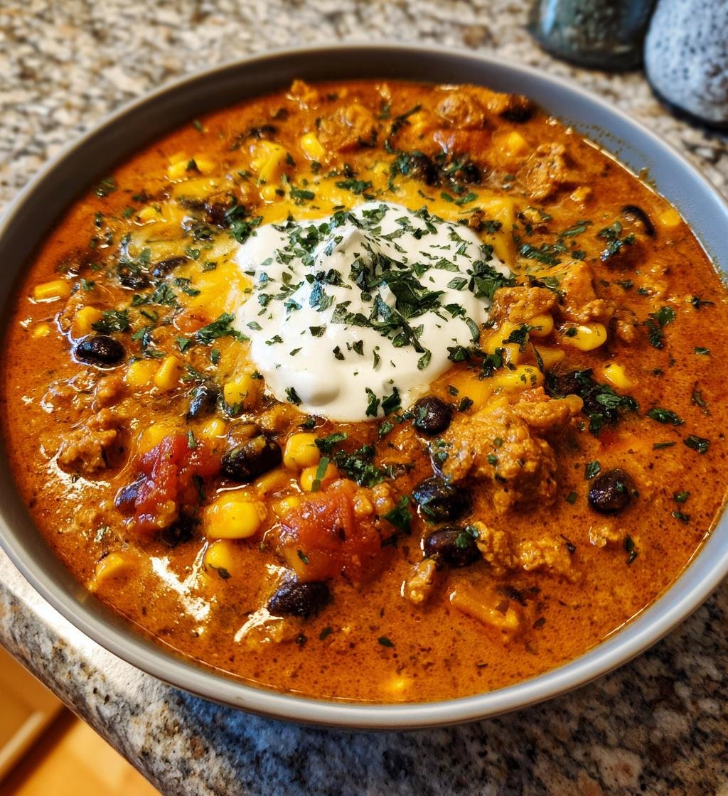 Creamy Turkey Pumpkin Chili - detail 1