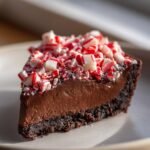 Dark Chocolate Peppermint Mousse Tart