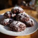 Double Chocolate Snowball Cookies