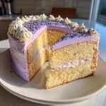 Earl Grey Tea Cake with Lavender Buttercream