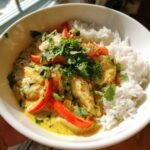 Easy Coconut Lime Fish Curry with Jasmine Rice