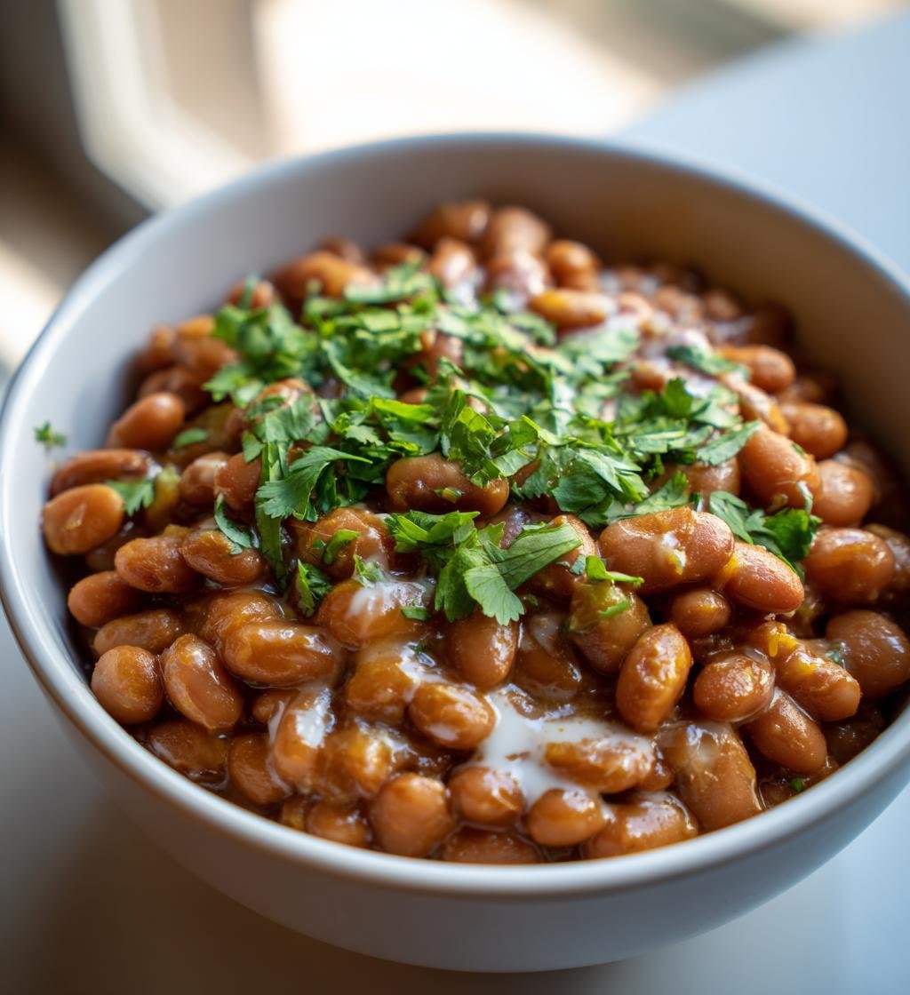 Easy Creamy Pinto Beans