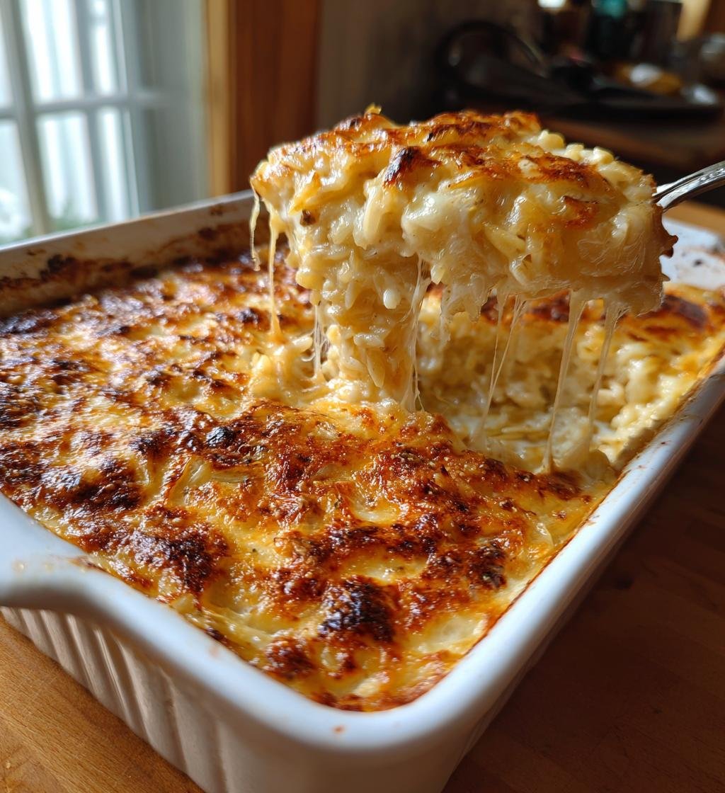 French Onion Orzo Bake - detail 1