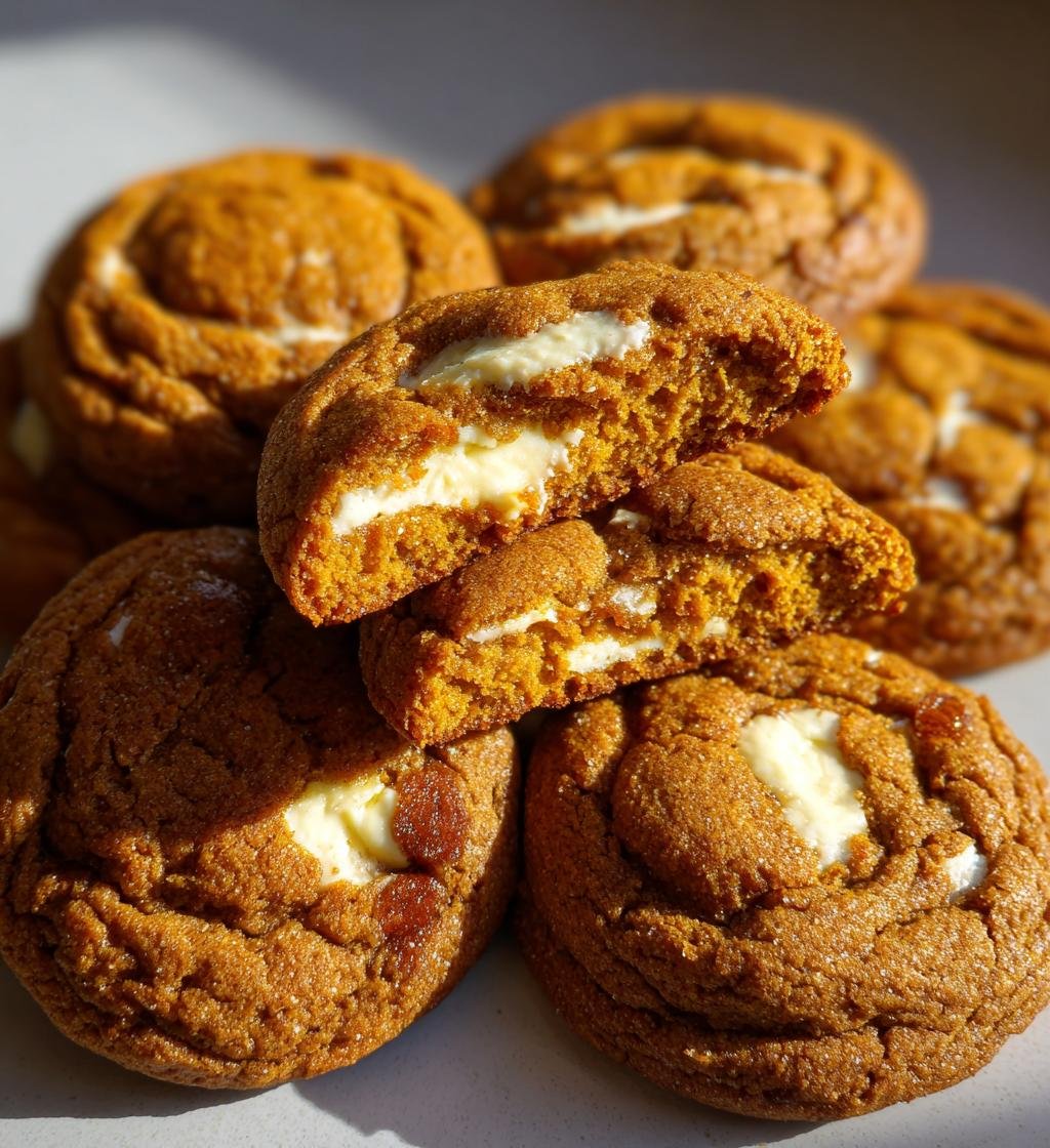 Gingerbread Cheesecake Cookies - detail 1