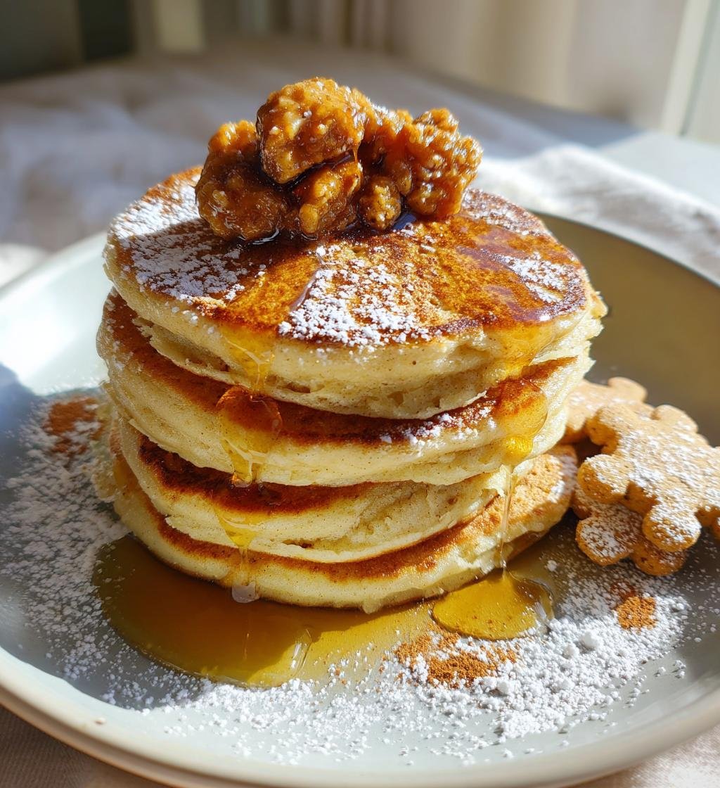 Gingerbread Pancakes - detail 1