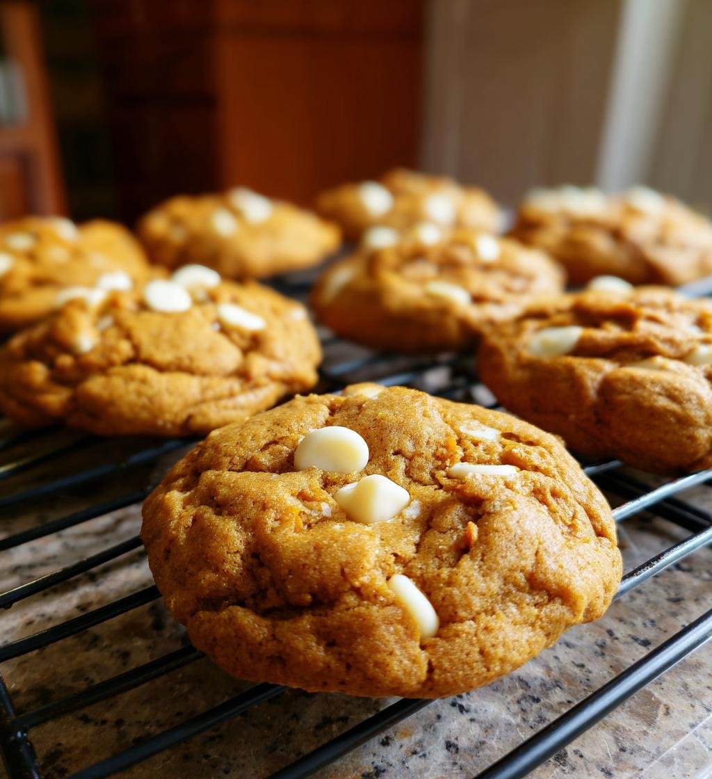 Gingerbread White Chocolate Chip Cookies