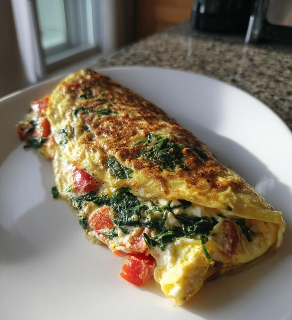 Greek Feta Omelet