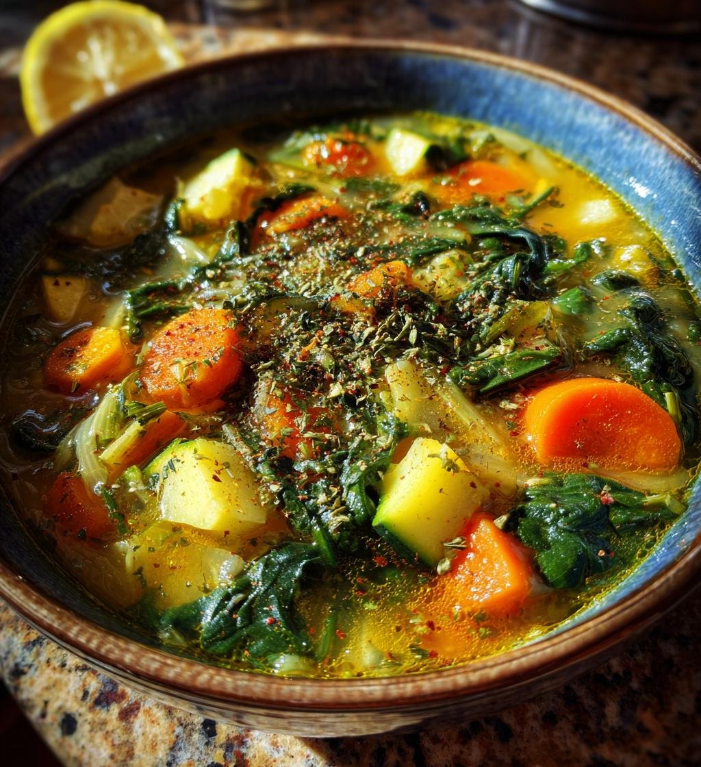 Greek Healing Soup - detail 1