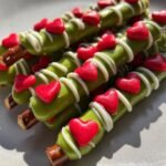 Grinch Pretzels