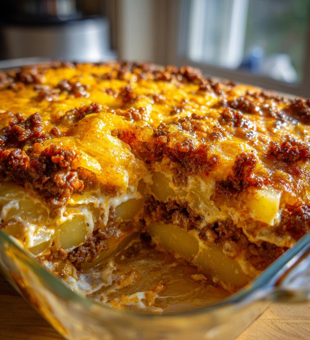 Ground Beef and Potatoes Casserole - detail 1