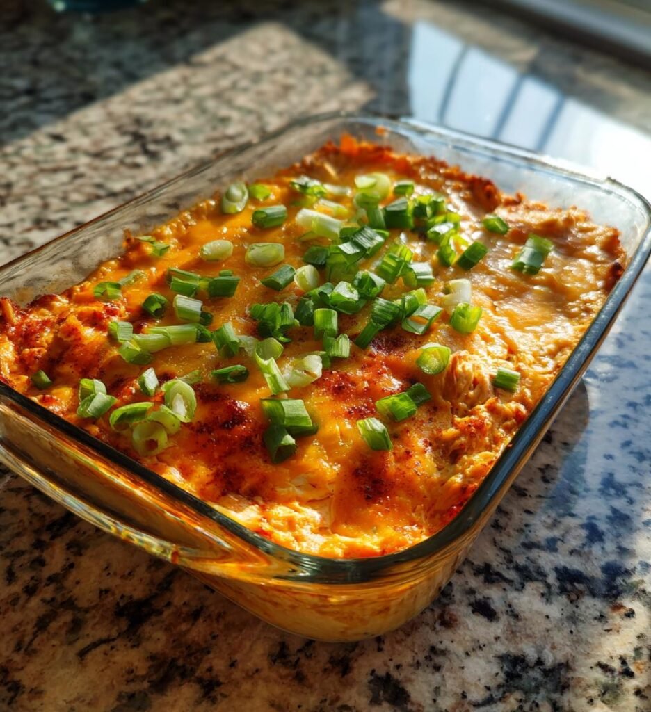Halloween Buffalo Chicken Dip