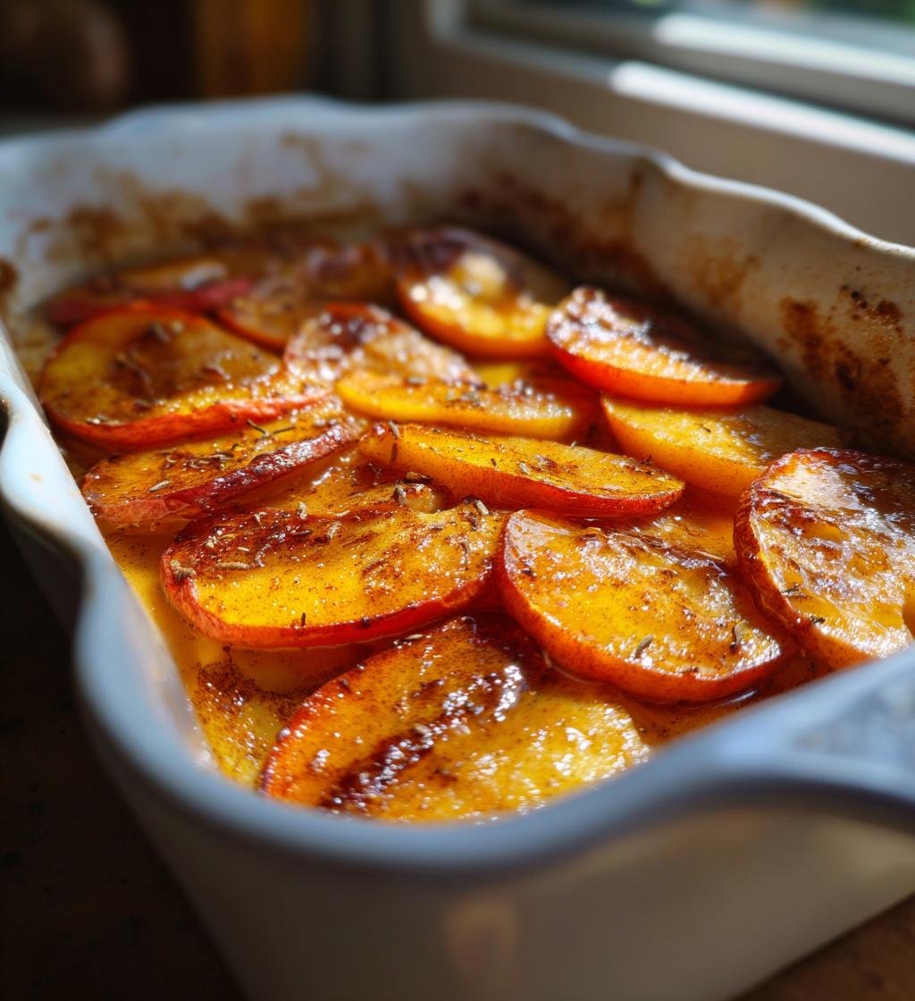 Healthy Cinnamon Apples - detail 1