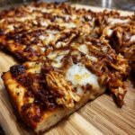 Homemade BBQ Chicken Pizza with Caramelized Onions