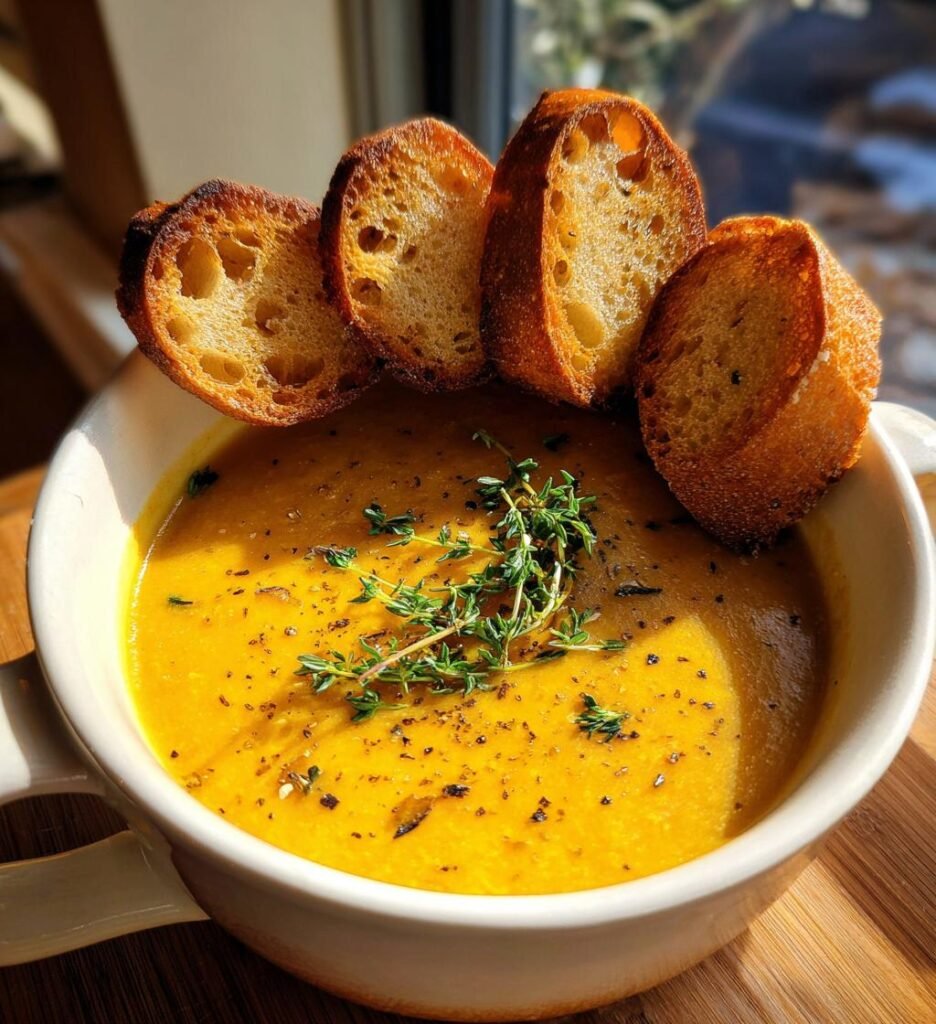Homemade French Garlic Soup