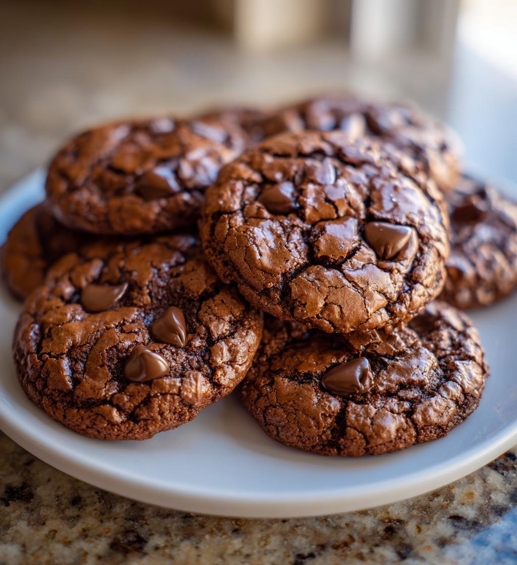 Hot Chocolate Brownie Cookies - detail 1