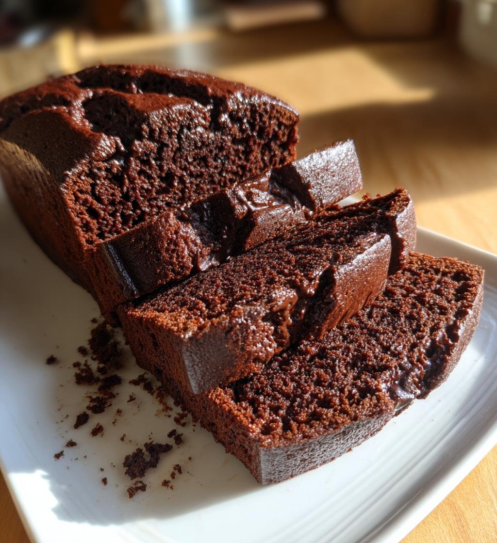 Hot Fudge Brownie Bread - detail 1