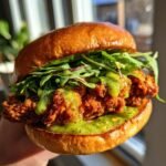 Jalapeno Honey Drenched Crispy Fried Chicken Sandwich