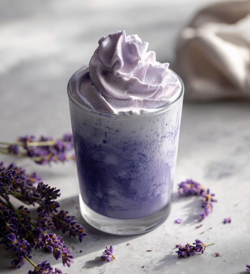 Lavender Cream Cold Foam