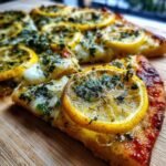 Lemon Pizza with Fresh Herbs