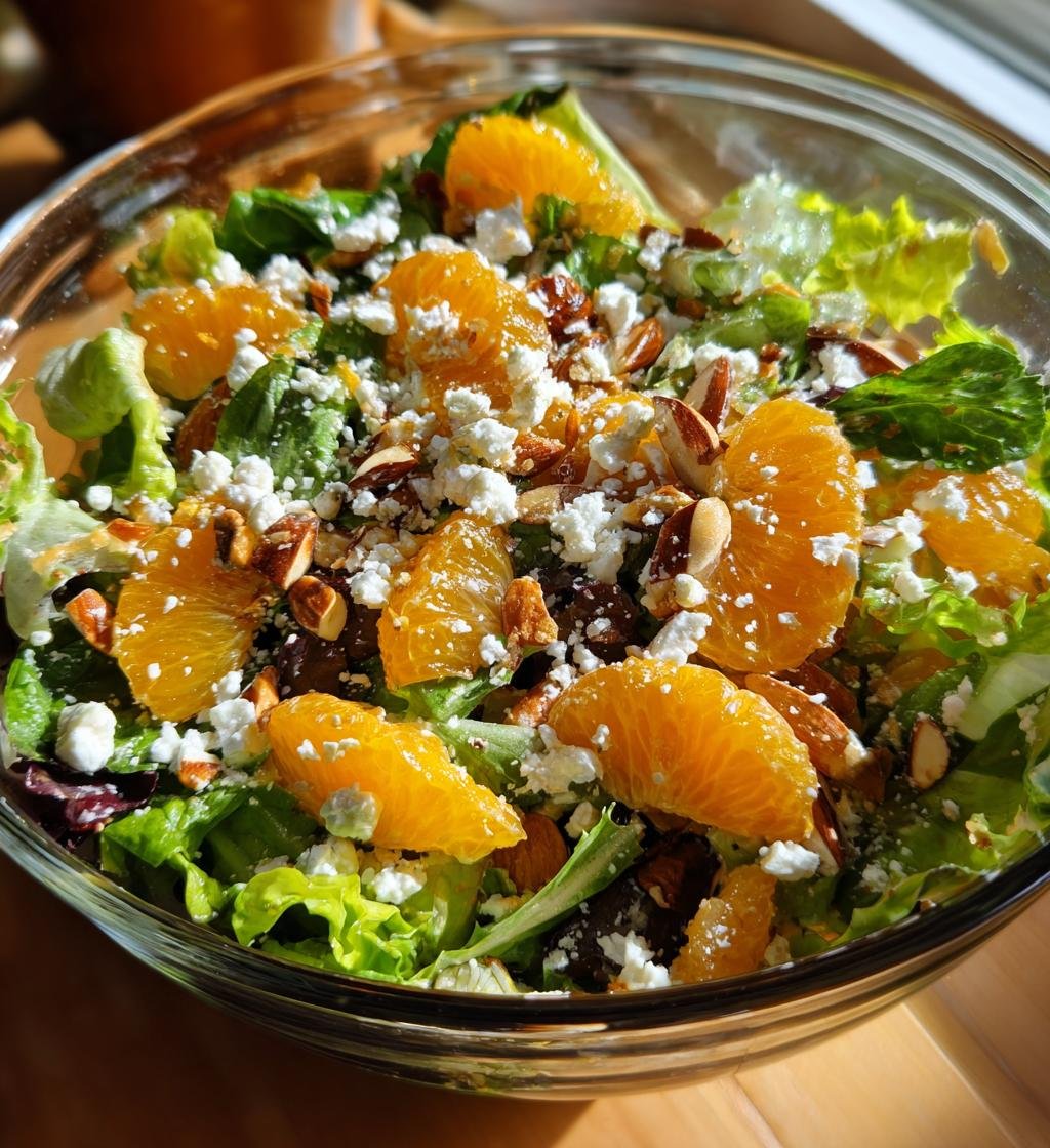 Mandarin Orange Salad - detail 1
