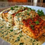 Marry Me Salmon with Garlic Cream Sauce