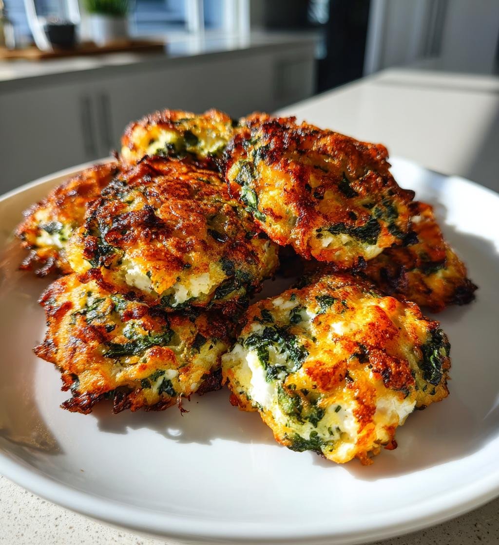 Mediterranean Spinach and Feta Crisps