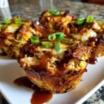 Muffin Tin Turkey & Stuffing Cups With Gravy