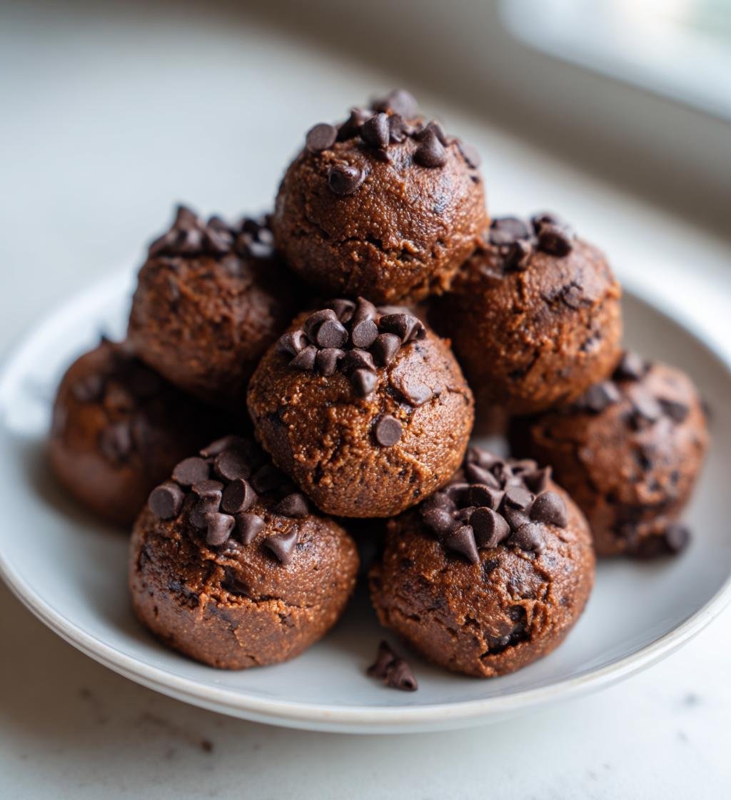 No-Bake Cottage Cheese Brownie Batter Protein Bites - detail 1