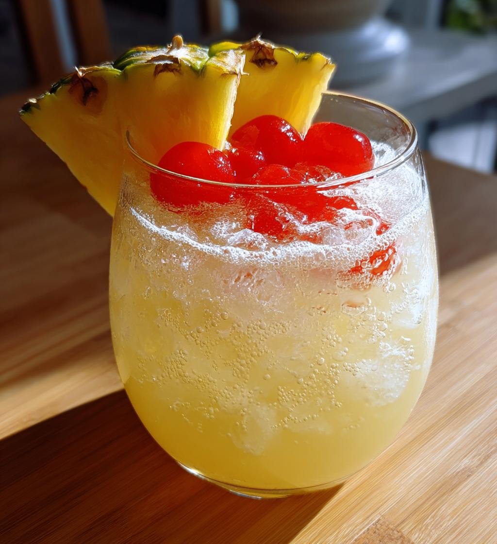 Non Alcoholic Piña Colada Punch - detail 1