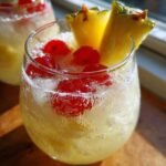 Non Alcoholic Piña Colada Punch