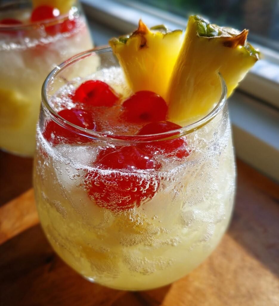 Non Alcoholic Piña Colada Punch