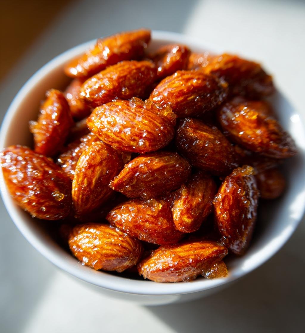 Orange Candied Almonds