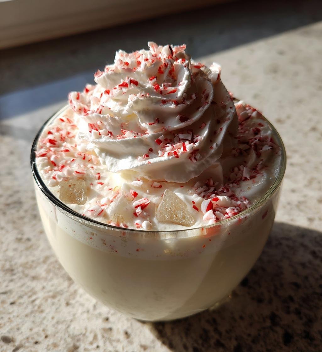 Peppermint Eggnog Punch - detail 1