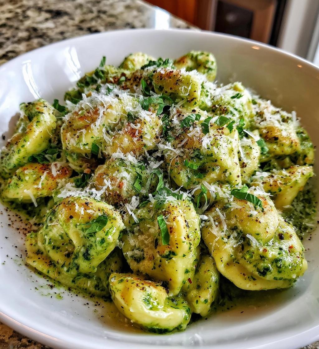 Pesto Alfredo Tortellini - detail 1