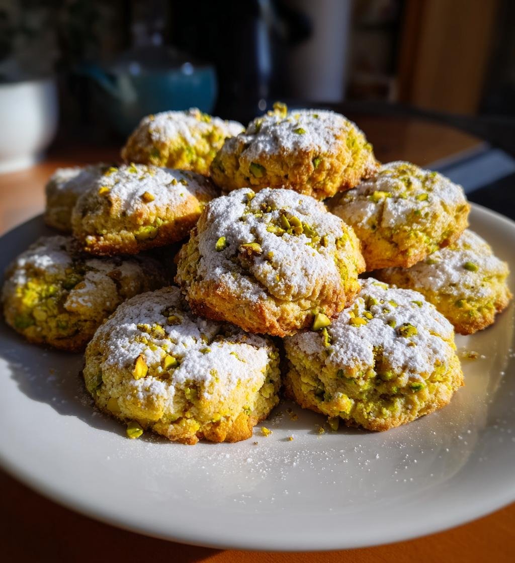 Pistachio Wedding Cookies - detail 1