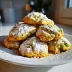 Pistachio Wedding Cookies