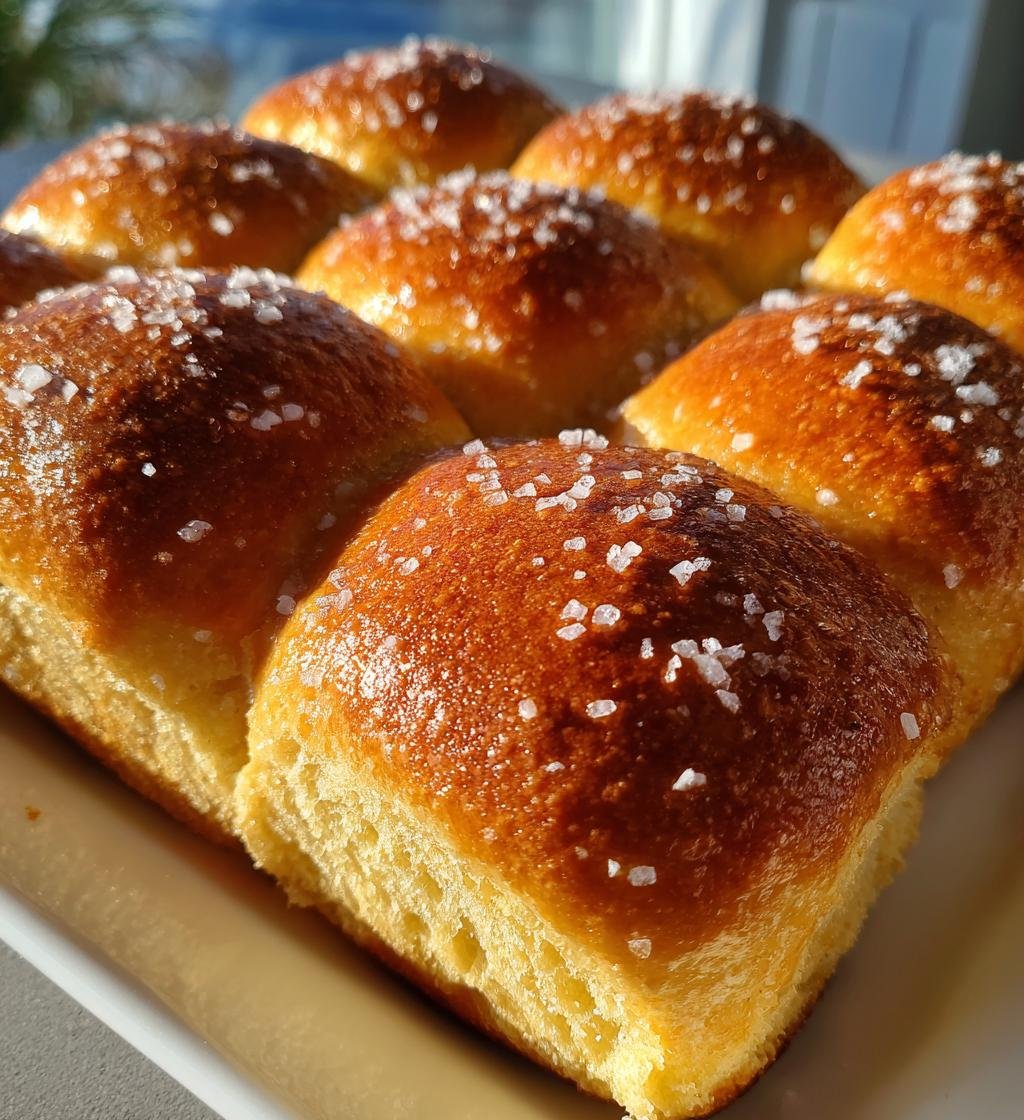 Pull-Apart Pretzel Rolls - detail 1