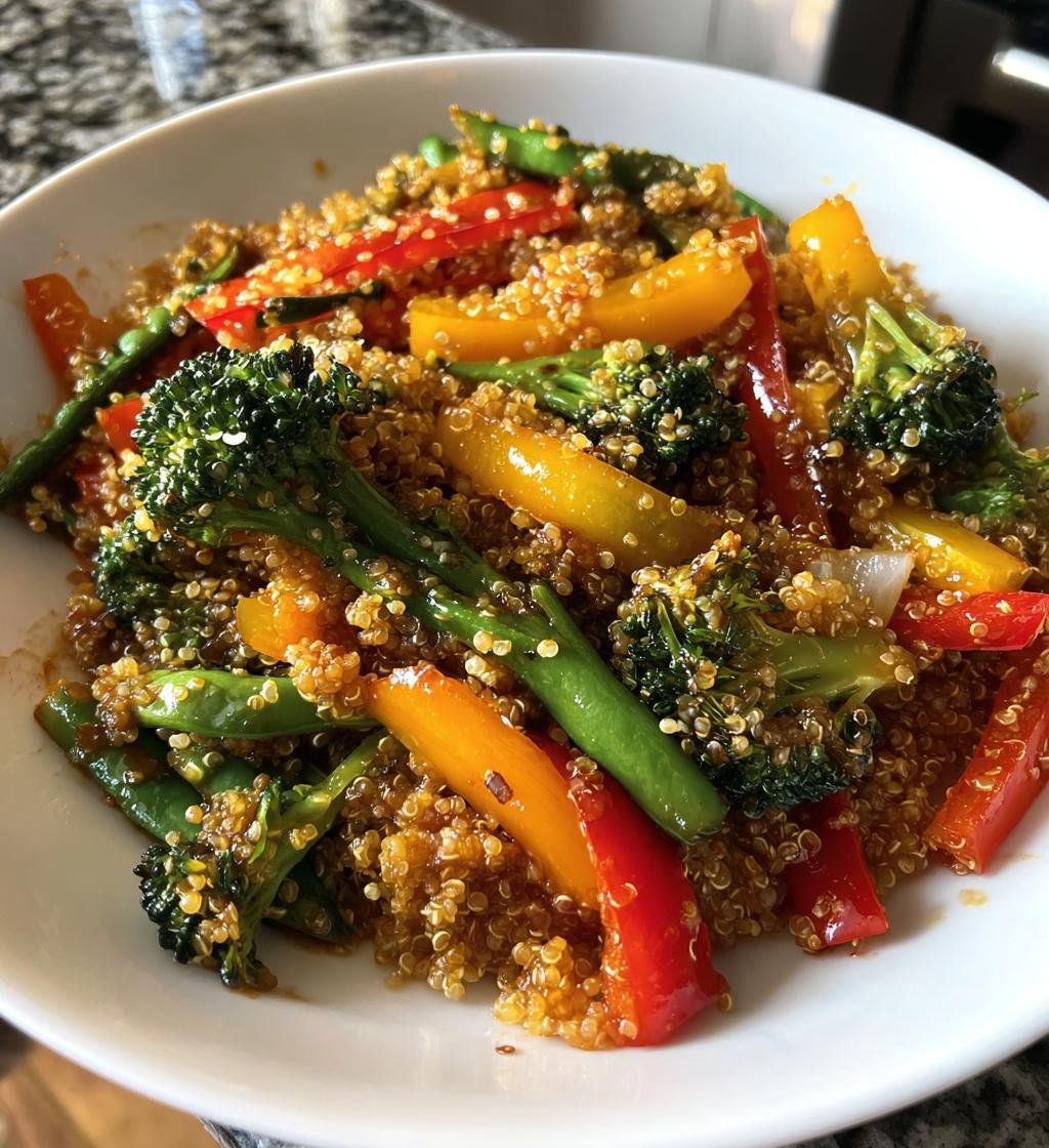 Quick Quinoa & Veggie Stir-Fry - detail 1