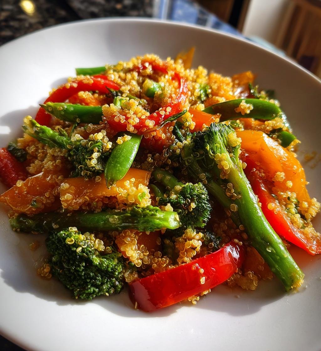 Quick Quinoa & Veggie Stir-Fry