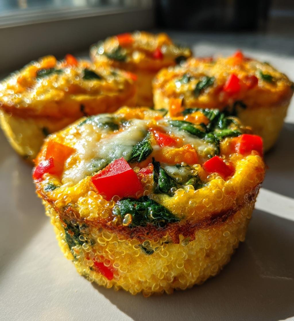 Quinoa Egg Breakfast Muffins - detail 1