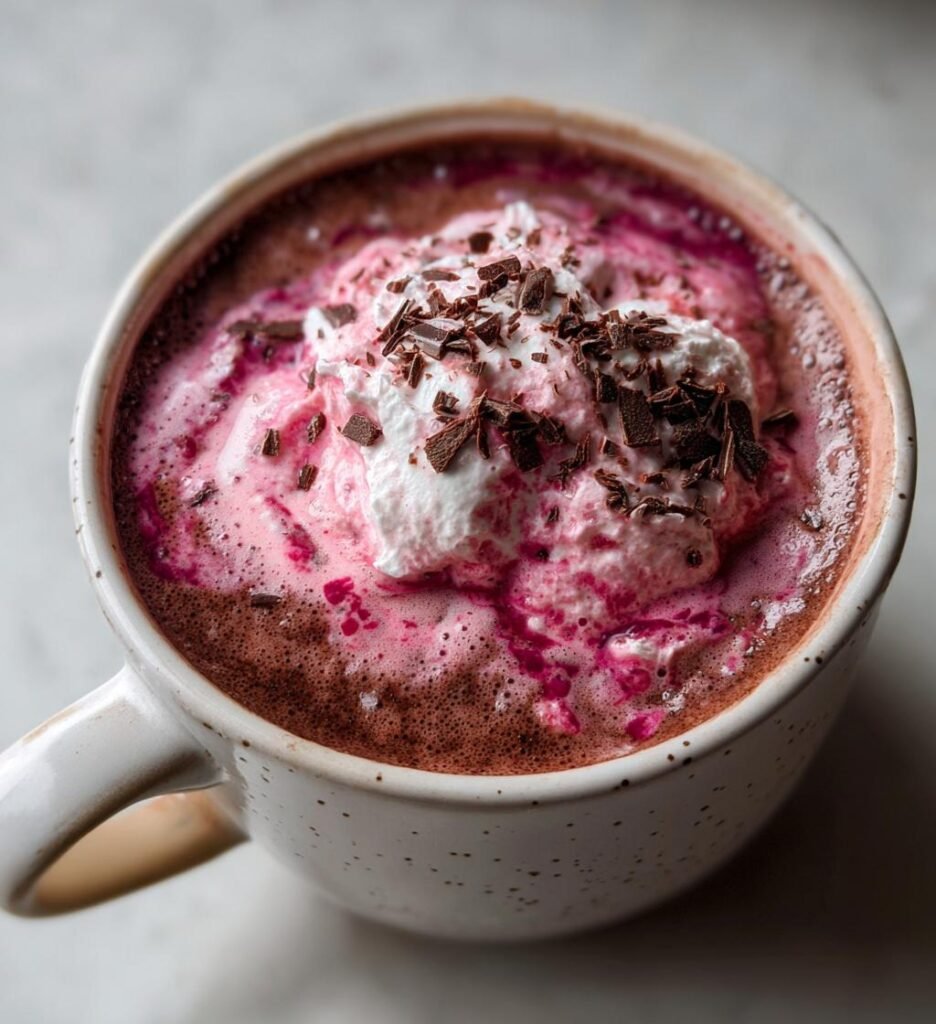 Raspberry Hot Chocolate