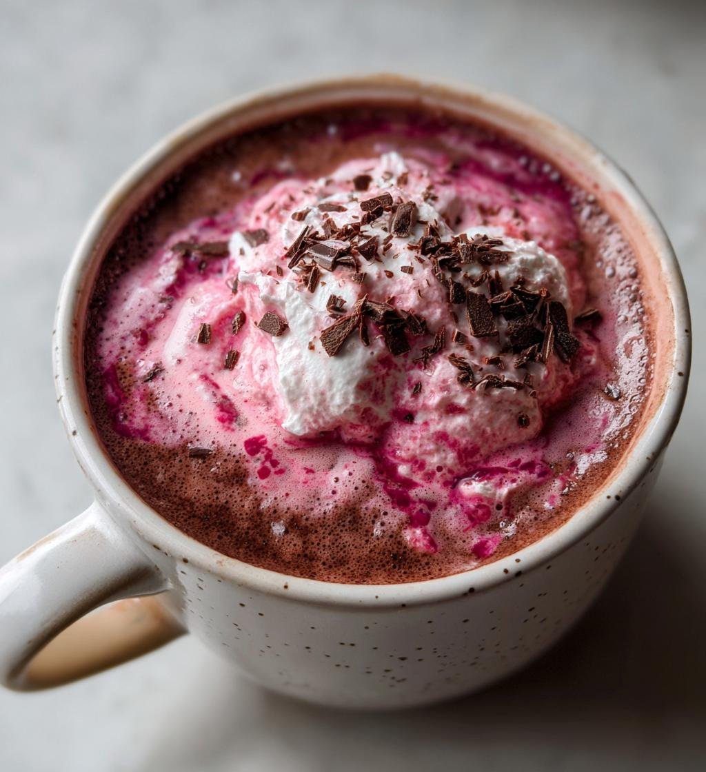 Raspberry Hot Chocolate