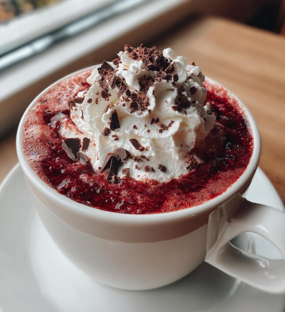 Red Velvet Hot Chocolate